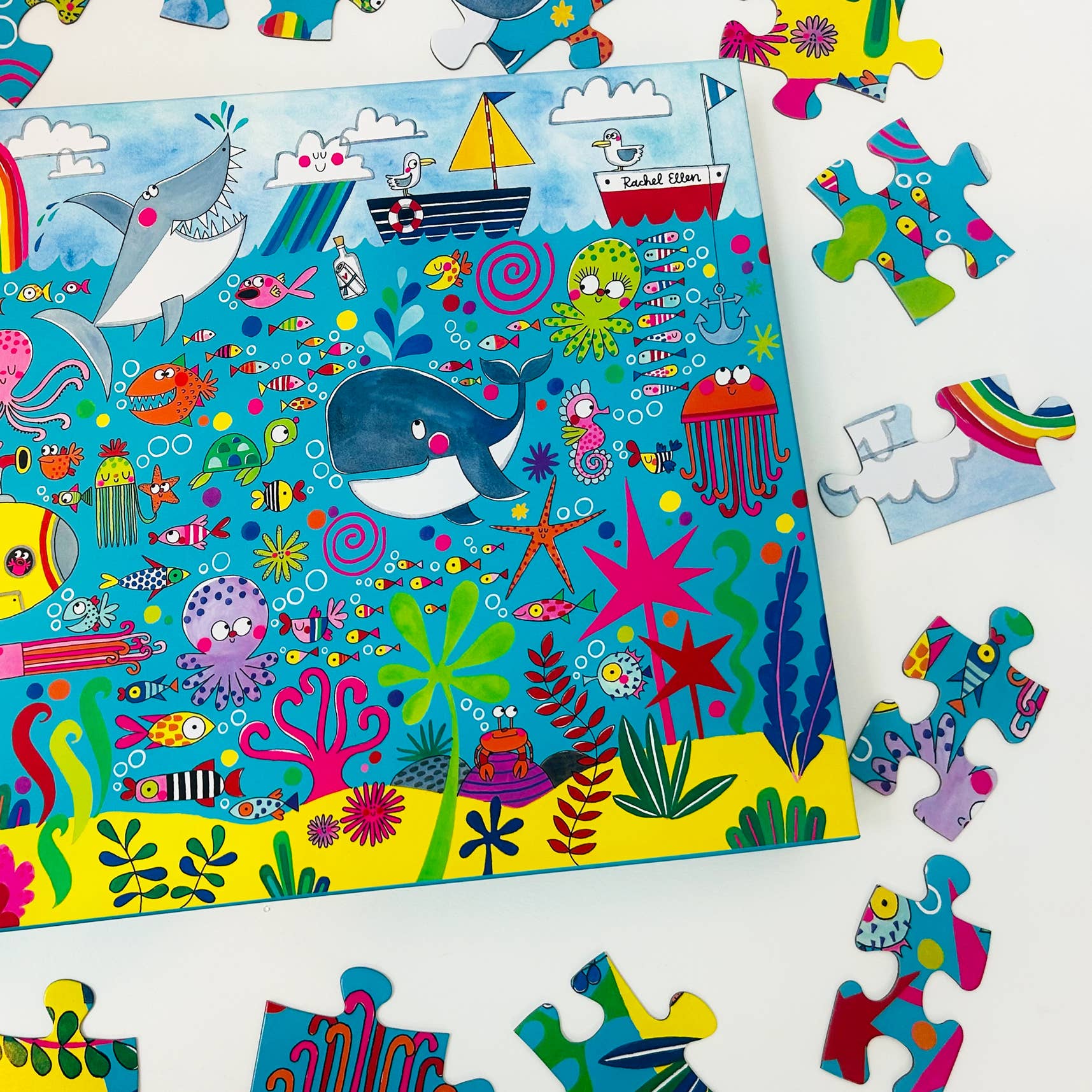 Rachel Ellen Designs – wholesale Puzzle – Child – Jigsaw Puzzle - Under The Sea3