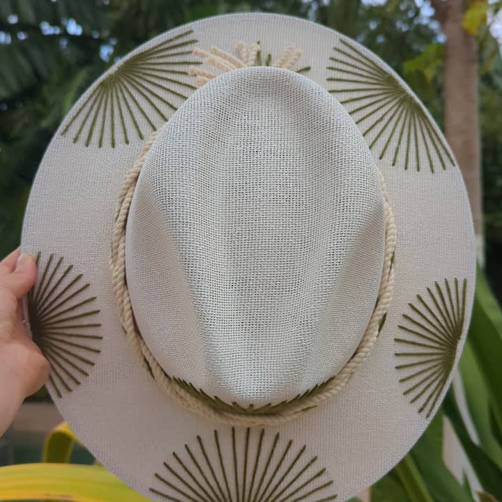 Campelle - Wholesale Straw Hat - Women's - Cozumel Green