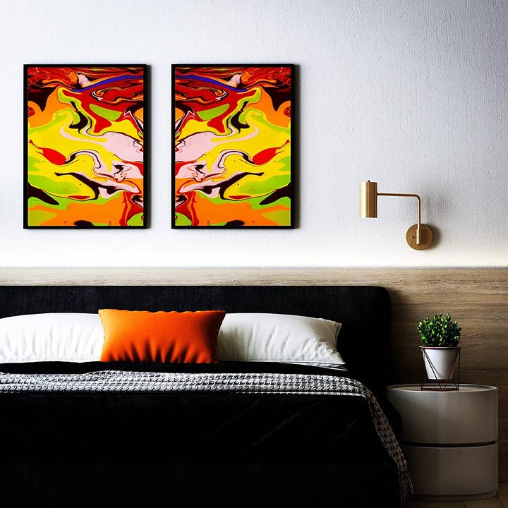 Pintar Art Supply – Großhandel Acrylfarbe – Pintar Art Supply Acryl Pouring Farben, Set mit 20 Farben | Fließfähige, leicht zu gießende Acrylfarbe | Vorgefertigte, wasserbasierte Bastelfarbe, 60 ml Flaschen, Vielfalt aus 20 Farben6