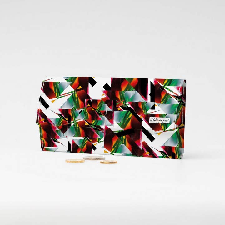 TRANCE Tyvek® Pappwallet XL/Clutch Portemonnaie für den Großhandel von I Like Paper