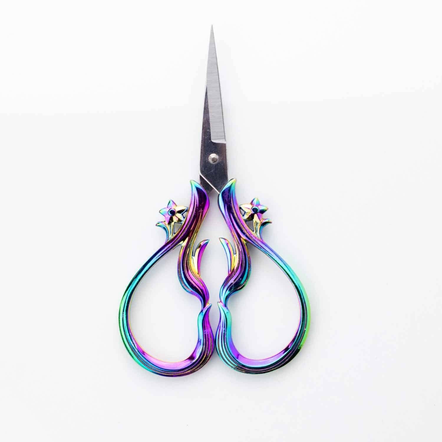 Twice Sheared Sheep - Wholesale Scissors - Star Dust Rainbow Embroidery Scissors3