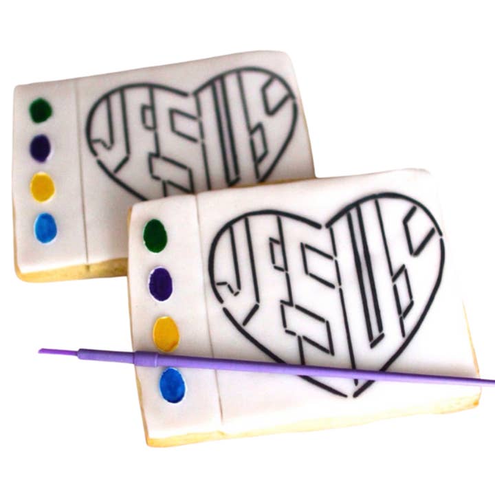 Sweet Sanctions LLC - Wholesale Cookie - Christmas Paint Your Own Cookies1