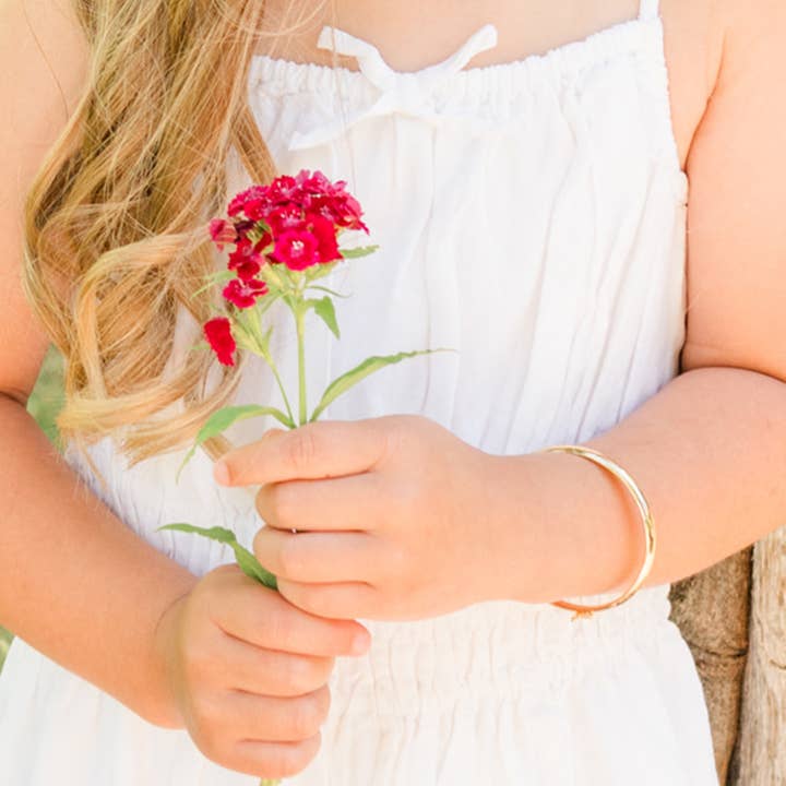 Cherished Moments - Wholesale Bangle Bracelet - Classic Silver Bangle Bracelets for Babies, Kids or Women5