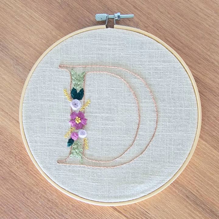 Maison Camomille - Wholesale DIY Craft Kit - Alphabet letters to embroider + tutorial0