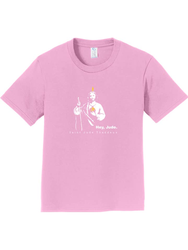 Sock Religious - Wholesale Screen Printed T-Shirt - Kids - Hey, Jude. - St. Jude - Youth T-Shirt6