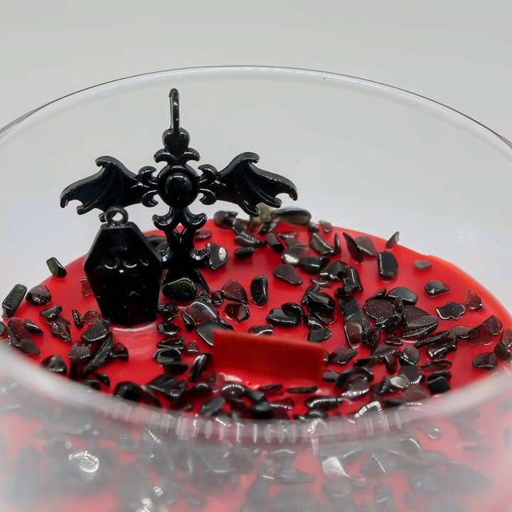 Arômes & Évasions – wholesale Jar/filled candle – Scented Candles - Vampire Blood - Premium - Wood Wick1