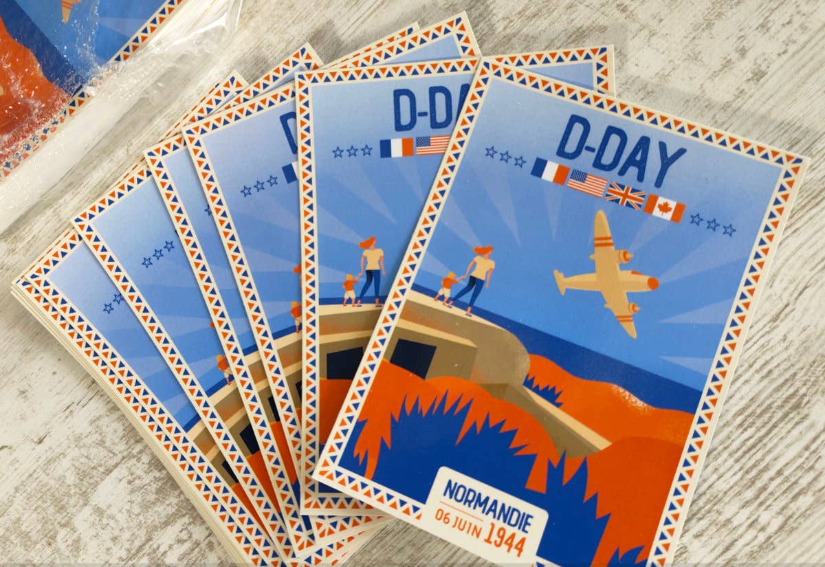 Creavisa – wholesale Postcard – Postcard No. 3 of D-Day DDay landing 20252