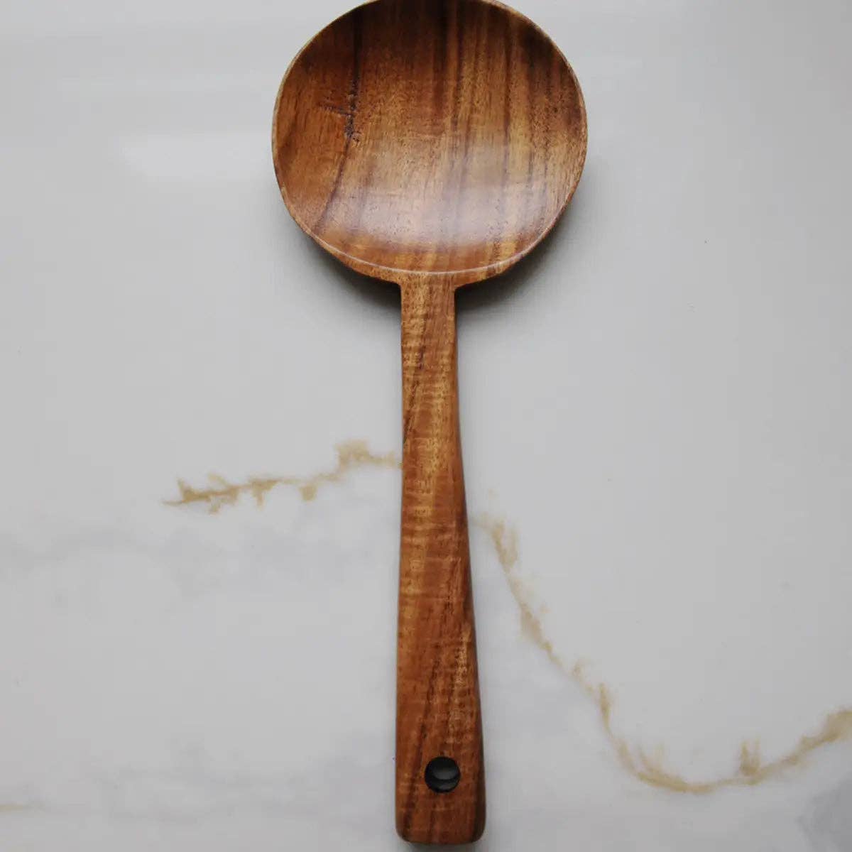 Fodory - Wholesale Kitchen Spoon - Teak Wood Long Handle Spoon0