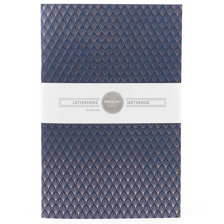 Caderno de Folha Deco Foil por atacado de Porchlight Press Letterpress