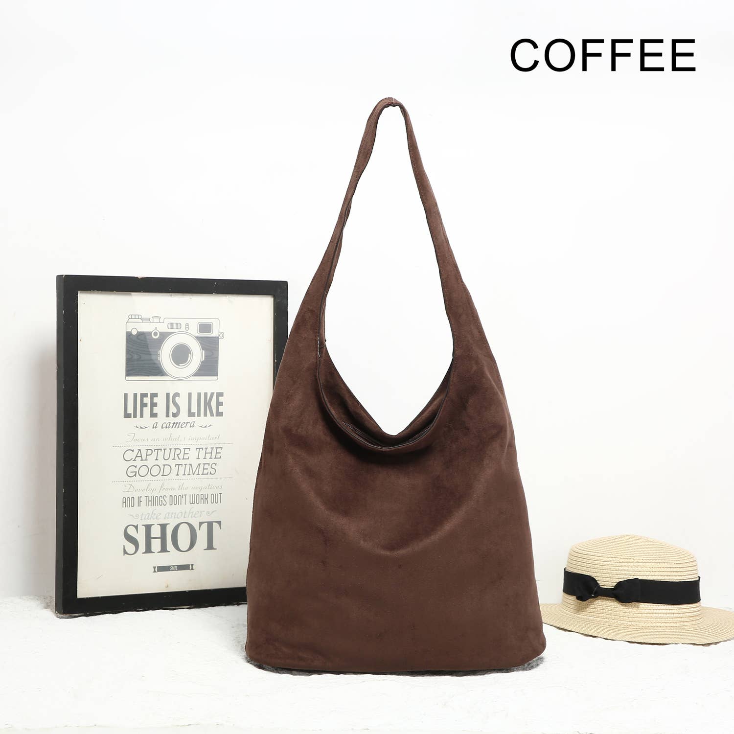 House of Milano - Venta al por mayor Bolso con correa - Mujer - Bolso de Gamuza Vegana 254552