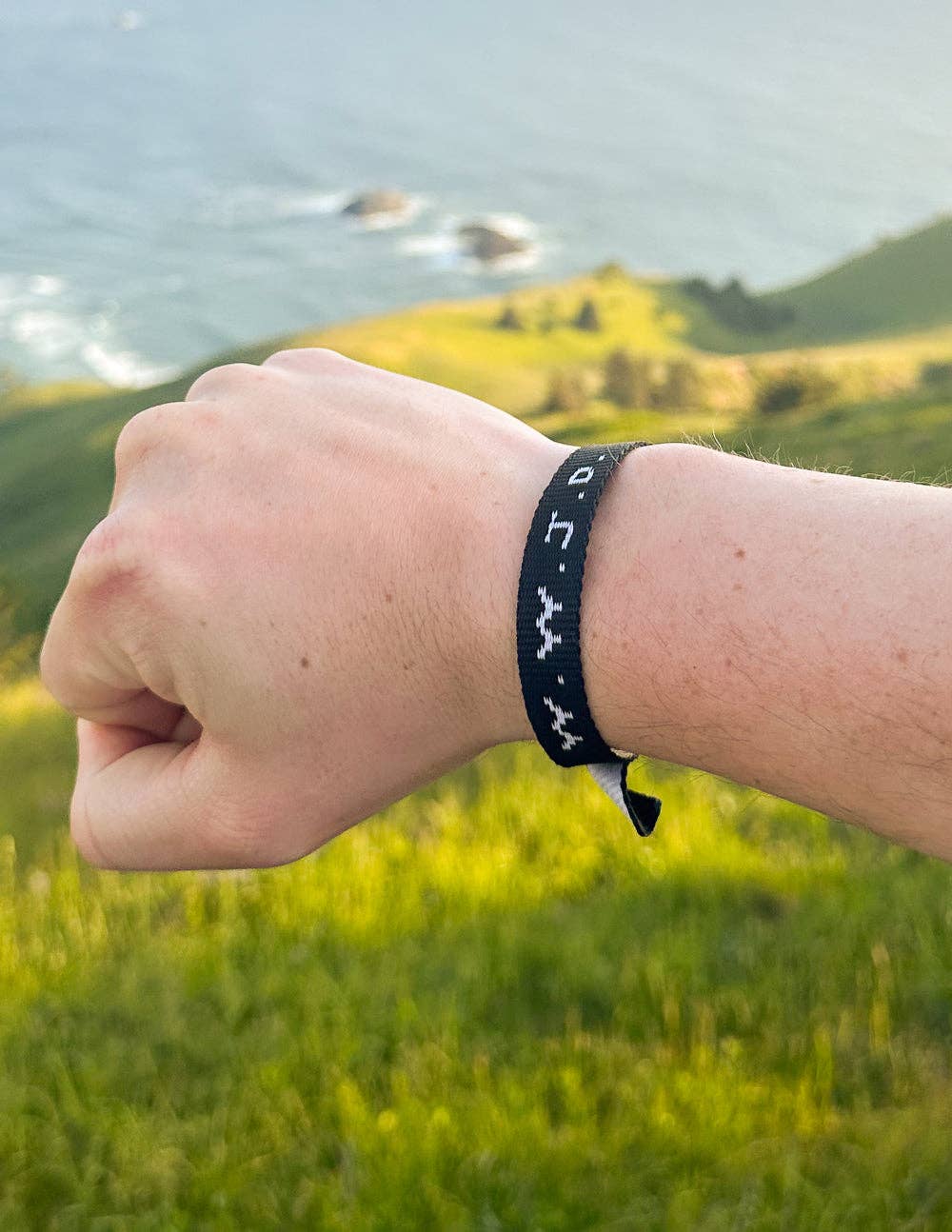 Elevated Faith – Großhandel Gewebtes/geflochtenes Armband – WWJD Armreif2