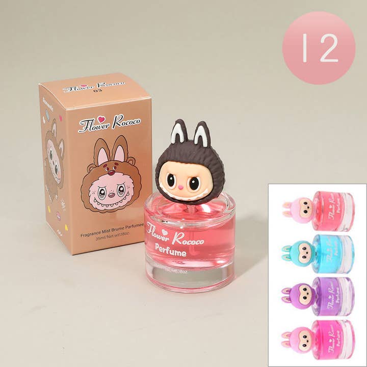12ST - Labubu Monster Bunny Topp Parfym för wholesale av Sensibling Corp.