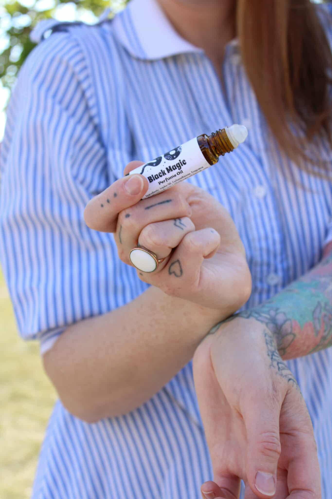 Cedar Witch Goods - Wholesale Roll-On Fragrance - Black Magic | Black Currant & Jasmine Perfume Oil1