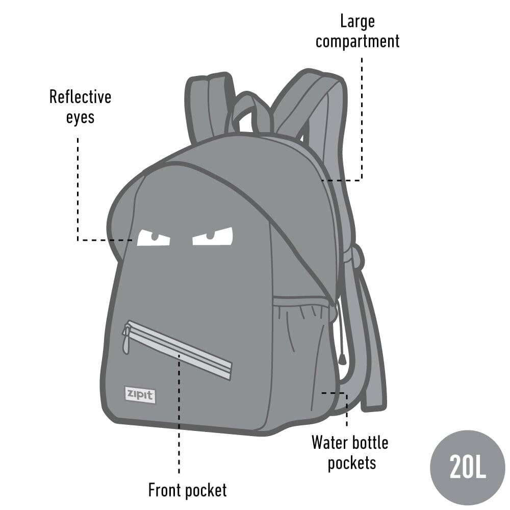 ZIPIT - Wholesale Backpack - Kids - ZIPIT Grillz Backpack for Kids6