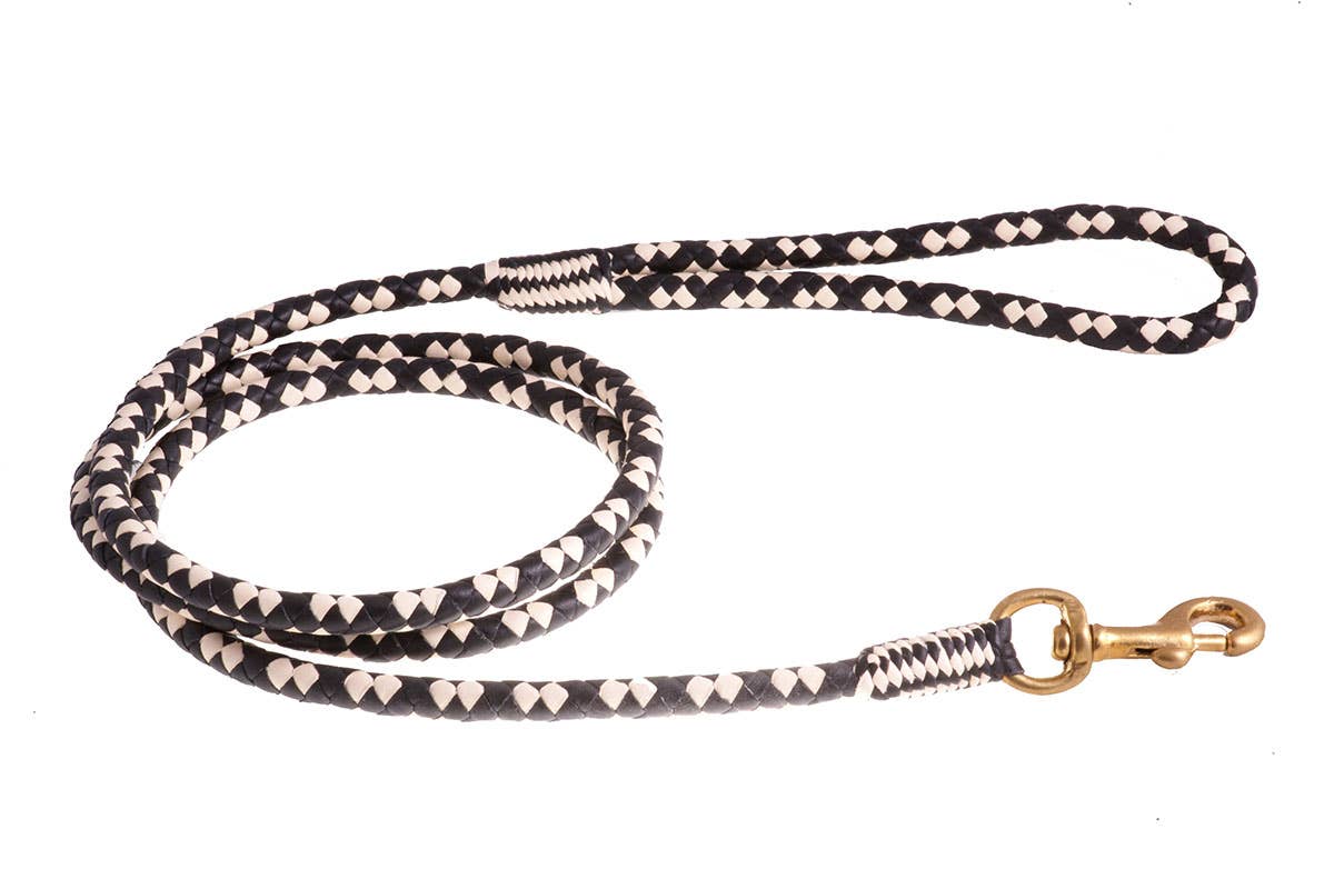 Alvalley - Wholesale Pet Leash - Dog - Braided Leather Snap Leads76