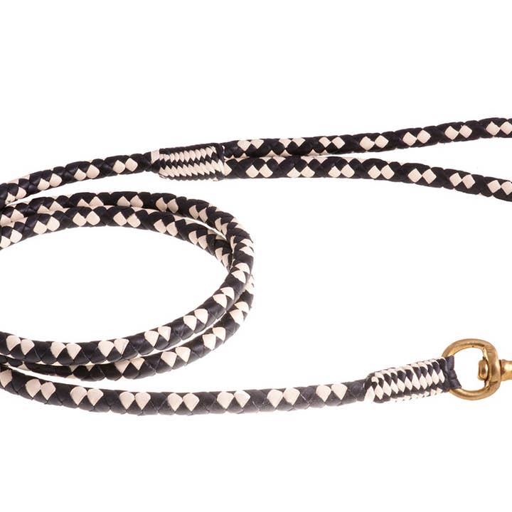 Alvalley - Wholesale Pet Leash - Dog - Braided Leather Snap Leads76