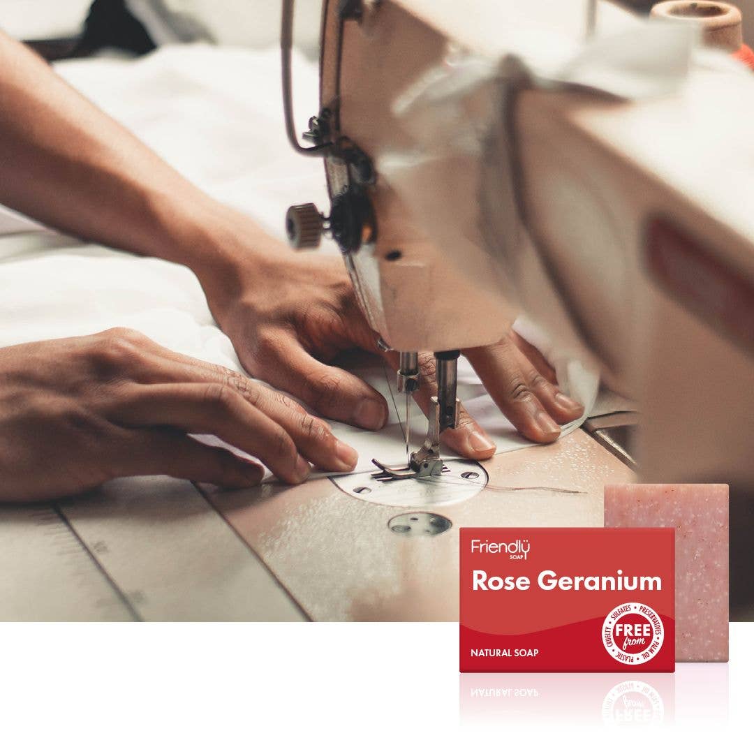 Friendly Soap - Wholesale Bar Soap - Rose Geranium Eco Friendly Soap Bar1