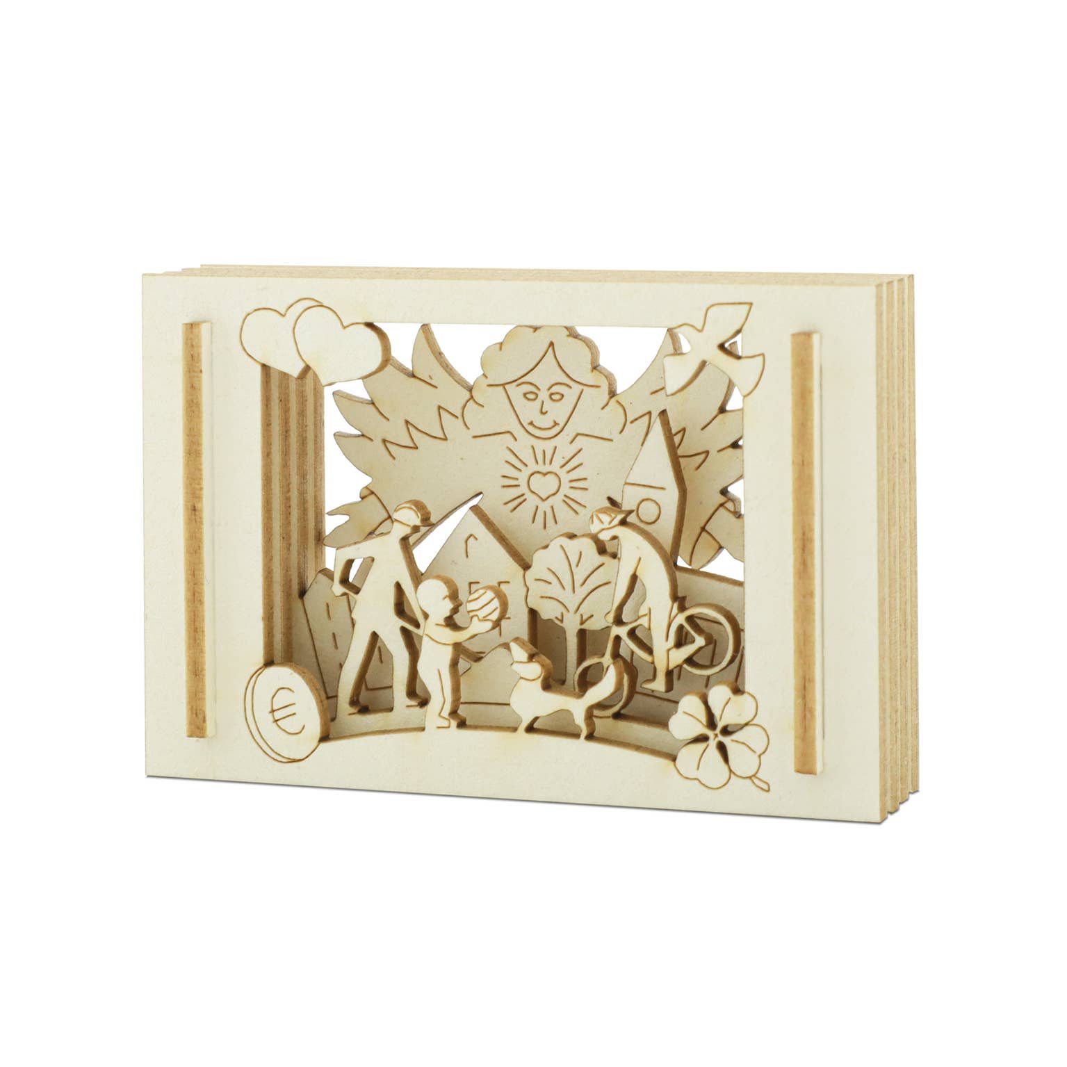 SILHOUBOX – Engroshandel Mønter samlerobjekter – Guardian Angel Silhoubox S - held og lykkebringer, talisman, engel – gaveartikel2