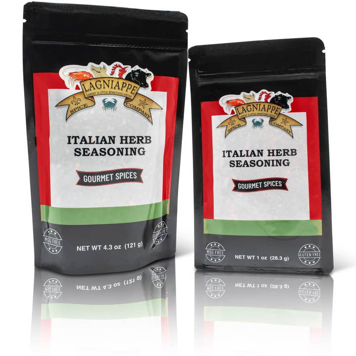 Lagniappe Spice & Tennessee Spice Company - Wholesale Dried Spice Mix - Italian Herb Seasoning - Lagniappe Spice (4.3 oz)0