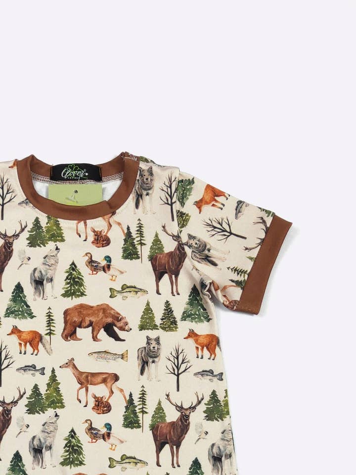 Clover Cottage - Wholesale Jumpsuit - Baby - Backwoods Boy Romper3