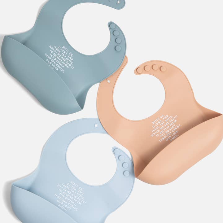 Be A Heart - Wholesale Bib – Baby - Meal Blessing Silicone Bib5