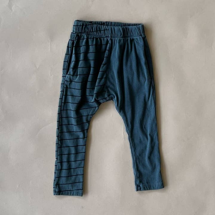 Keo-Pinstripe Pant | Black for wholesale by Joah Love