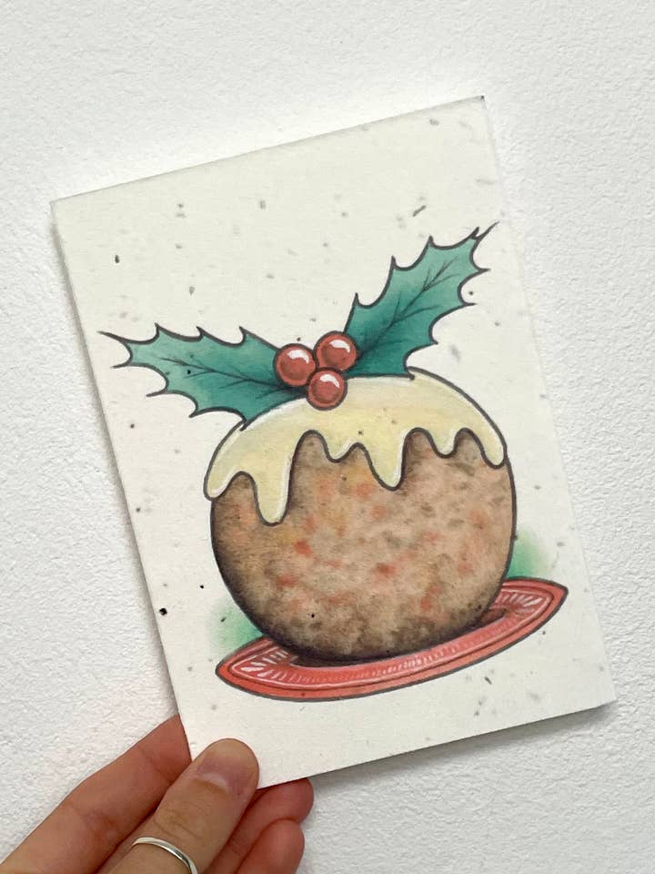 Planteerbare kaarten - Duurzaam groeipapier voor Kerstmis voor wholesale door The Flower Girl Studios