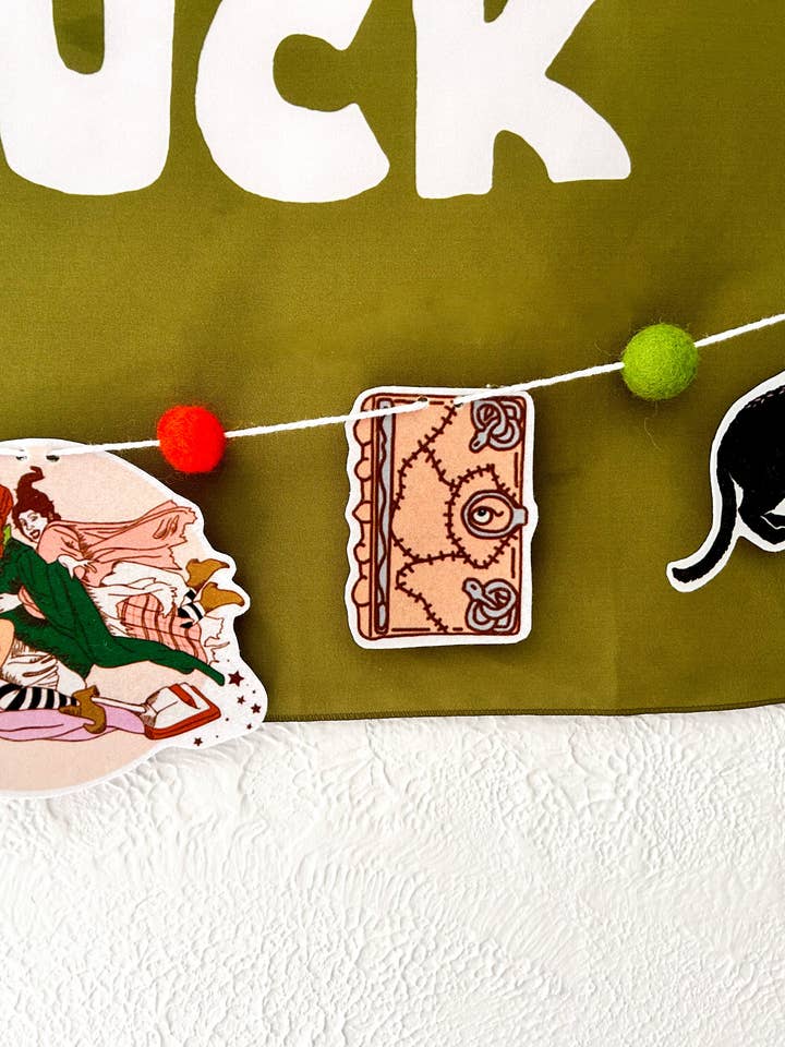 As Bruxas são a Grinalda de Volta por atacado de Goldie Letter Company