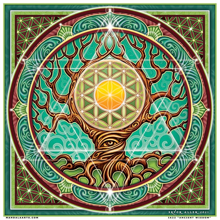 Mandala Arts - Wholesale Sticker - Sticker Ancient Wisdom