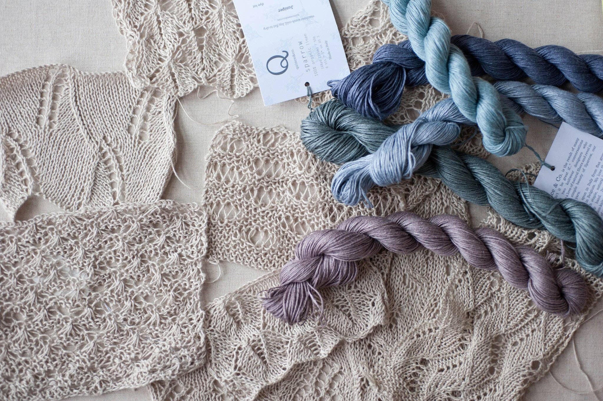 Quince & Co. – Großhandel Garn – Sparrow – 100 % Bio-Leinen, Made in Italy39