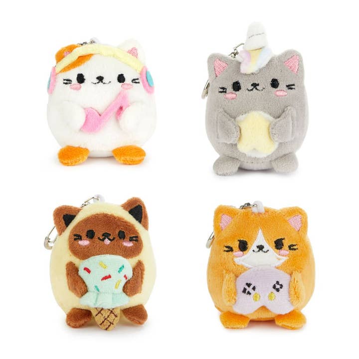 Balvi - Wholesale Keychain - Unisex - Kawaii Fluffy keychain assorted display x12