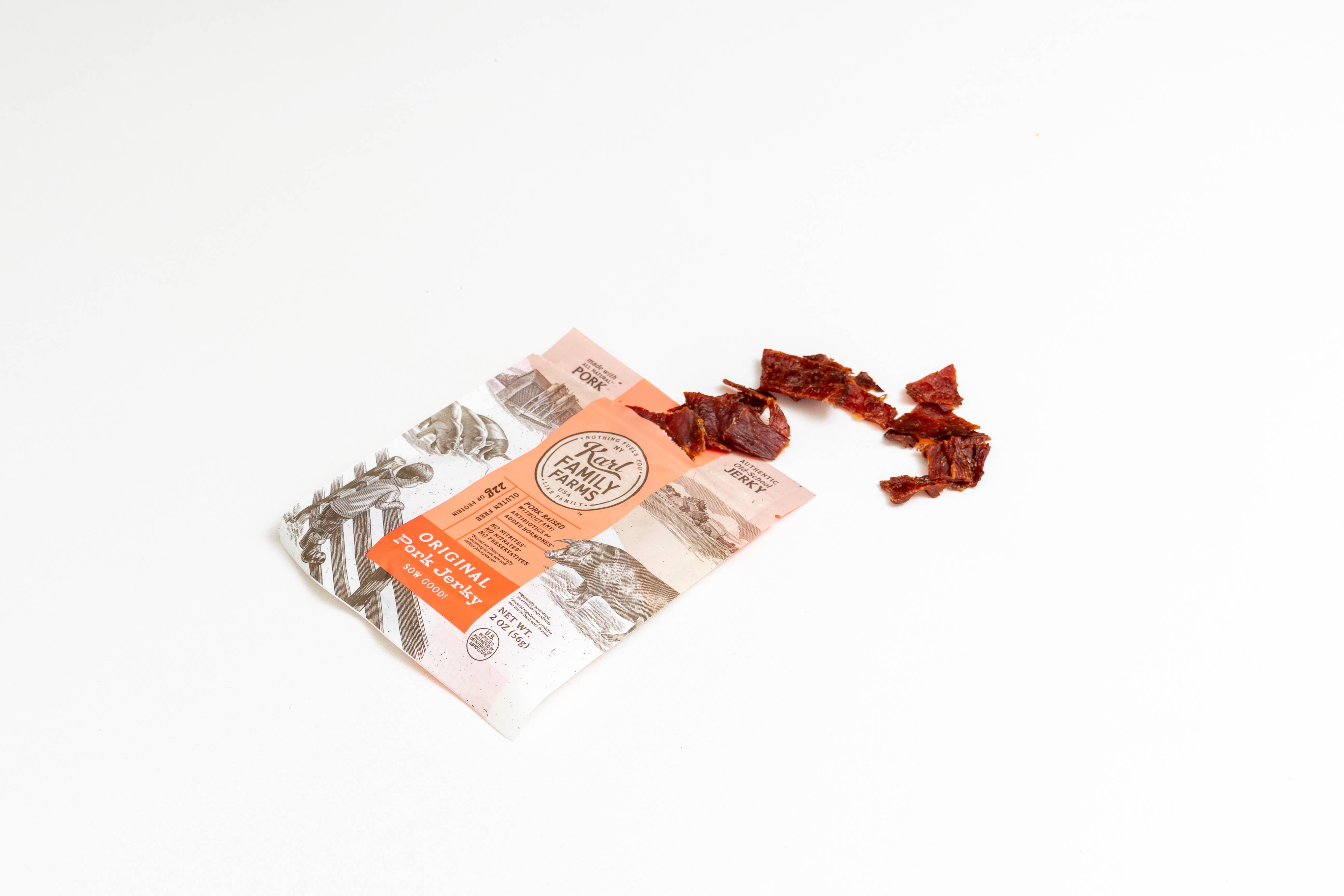 Karl Family Farms - Wholesale Jerky - Original Pork Jerky3