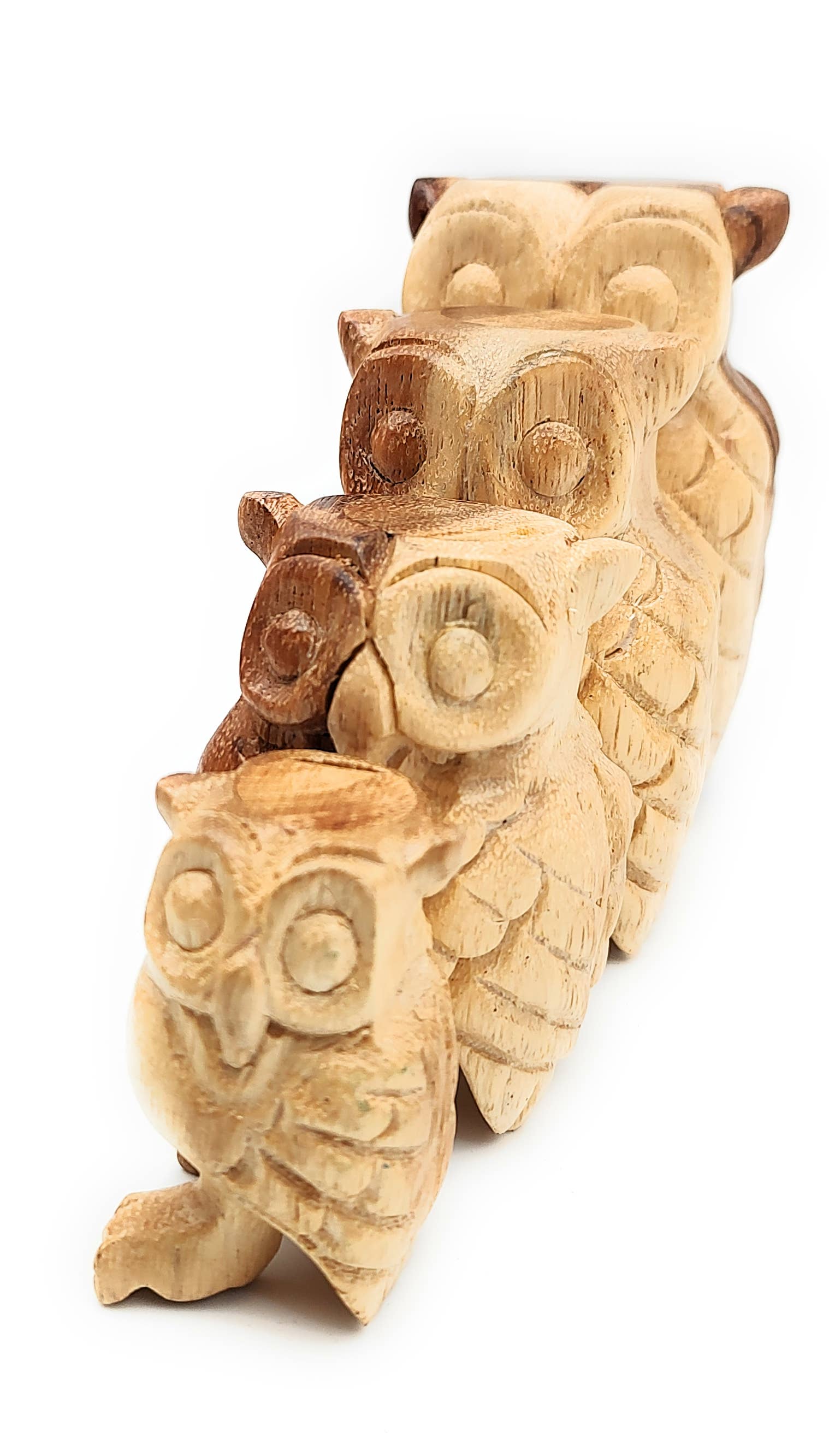 A Lost Art – Großhandel Holzspielzeug – Kinder – 2 Zoll natürliche hölzerne schreiende Eule1