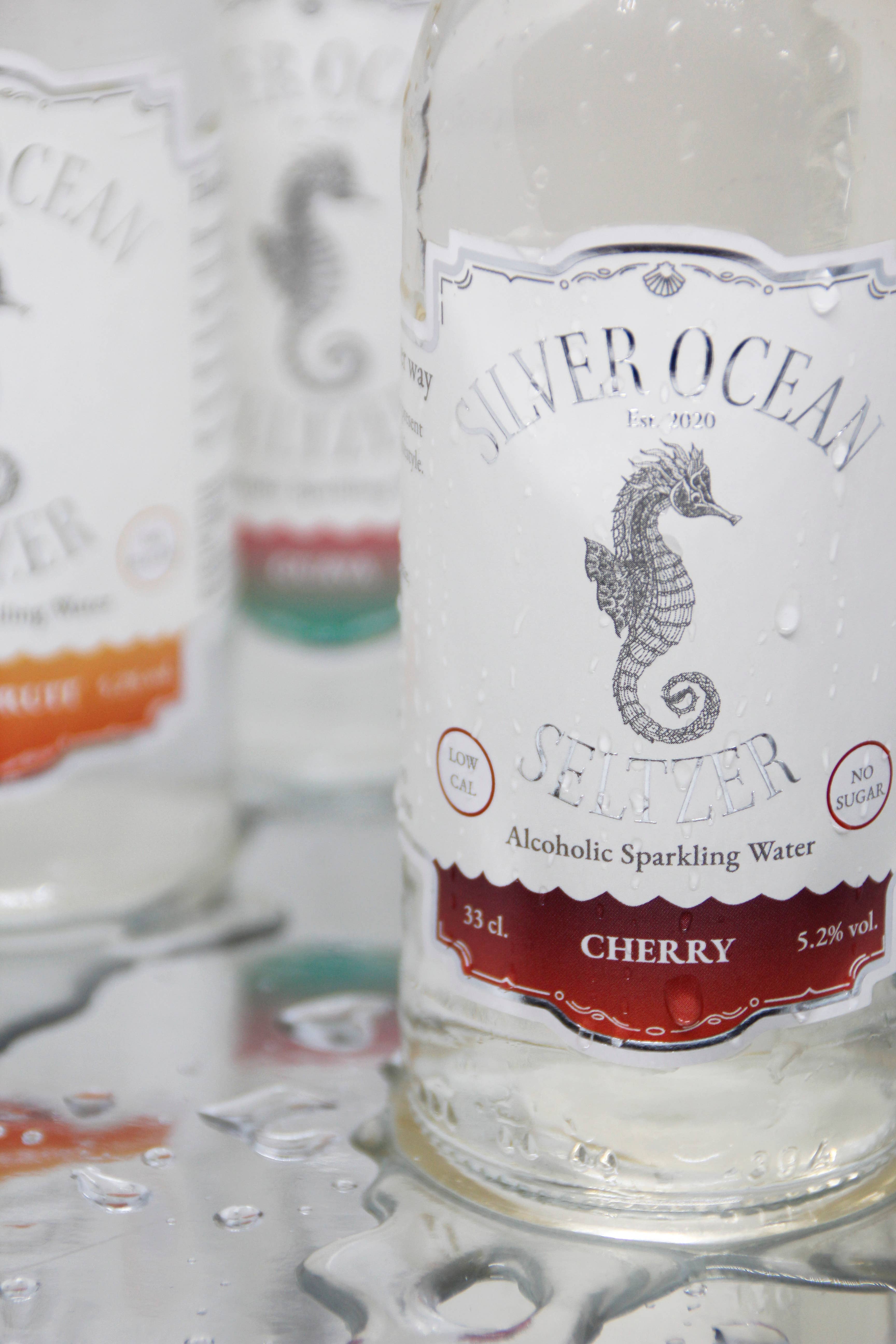 Silver Ocean Seltzer - Vendita all'ingrosso Mix/sciroppo per cocktail - Aroma di ciliegia - Silver Ocean Seltzer2