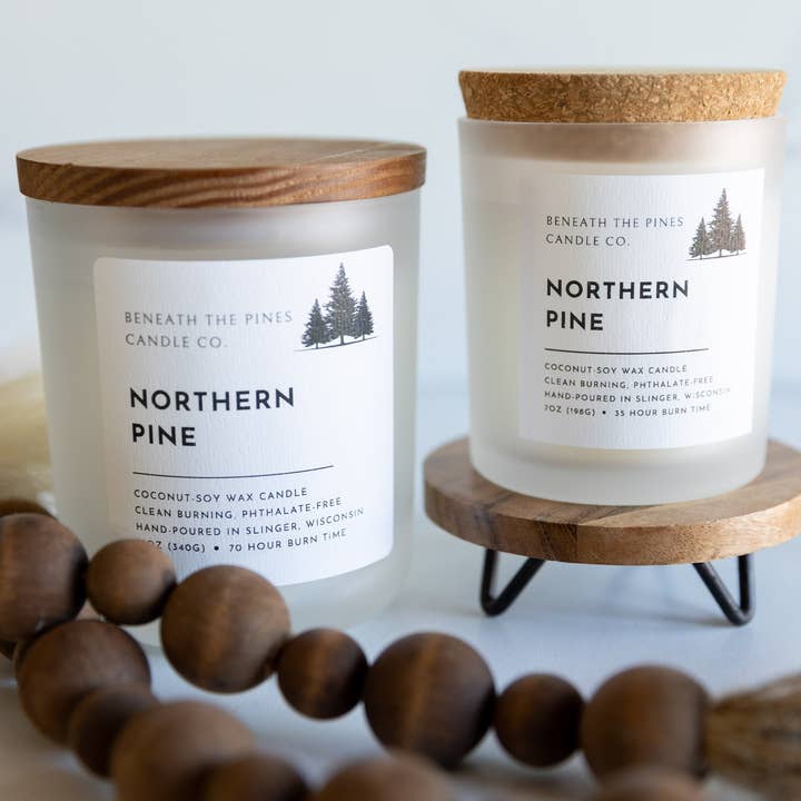 Northern Pine for wholesale by Beneath The Pines Candle Co.