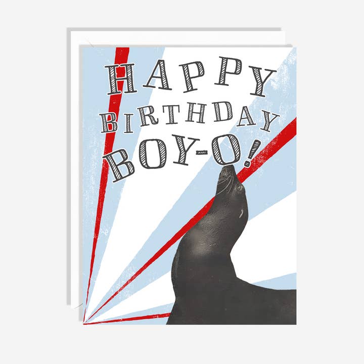 Crumb La Dote - Wholesale Birthday Card - Birthday Boy-O Card