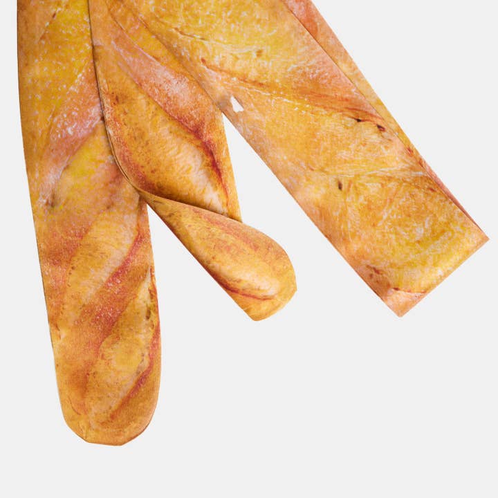 CHUNKS - Wholesale Scrunchie - Women's - Silk Tie Scrunchie in Baguette3