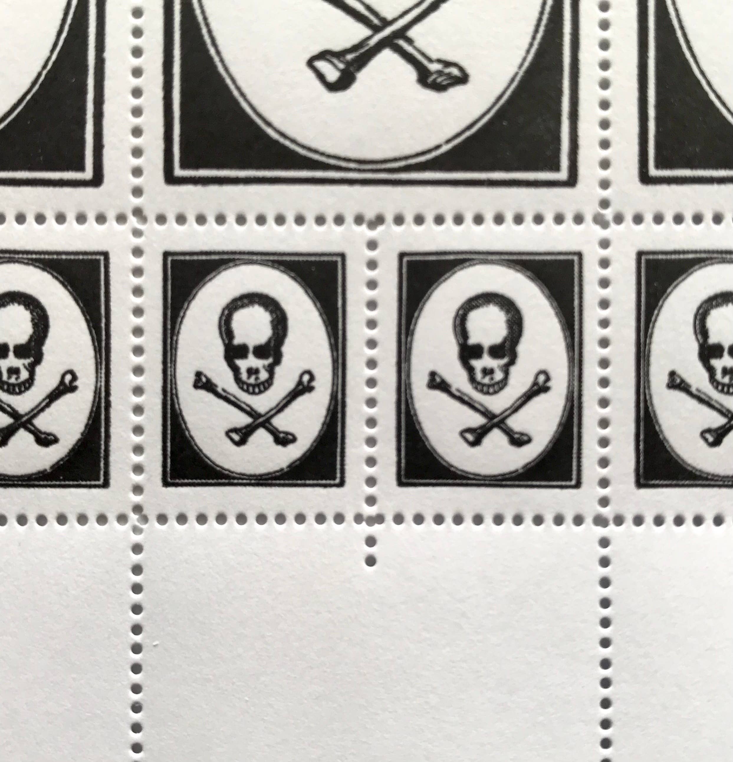 The Portland Stamp Company - Vendita all'ingrosso Timbro in gomma/decorativo - Francobolli gotici Post Crypt per Halloween2