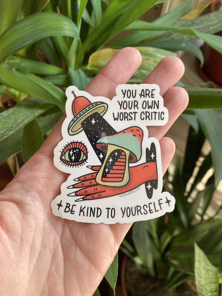 Critic Sticker for wholesale by KWT Designs