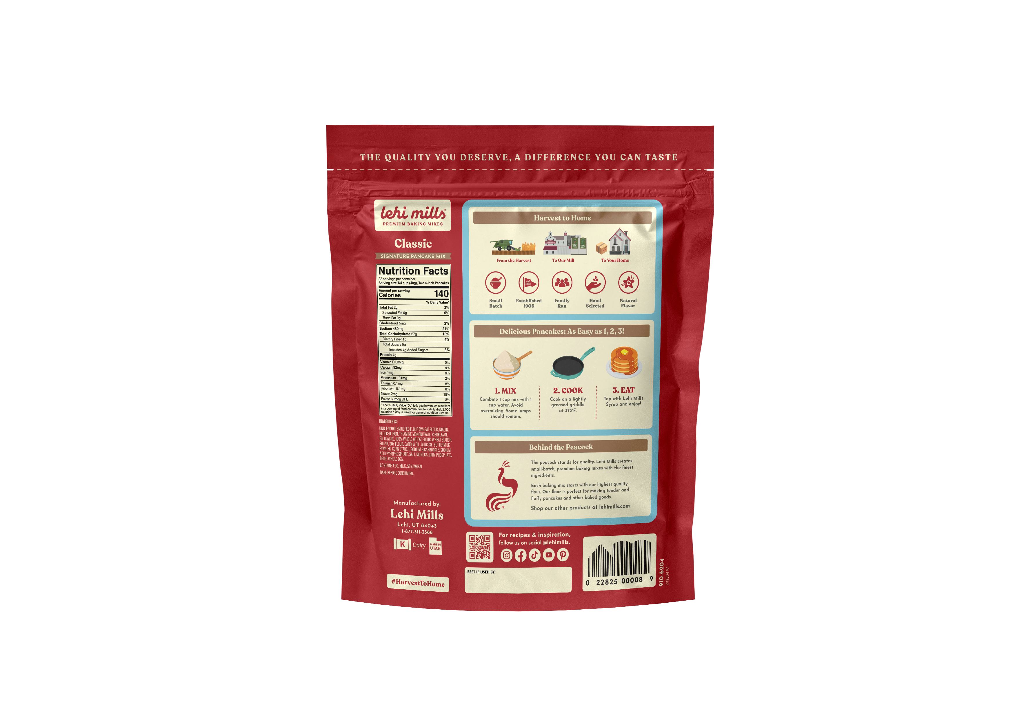 Lehi Mills - Wholesale Pancake Mix - Classic Pancake Mix3