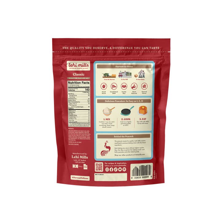 Lehi Mills - Wholesale Pancake Mix - Classic Pancake Mix3