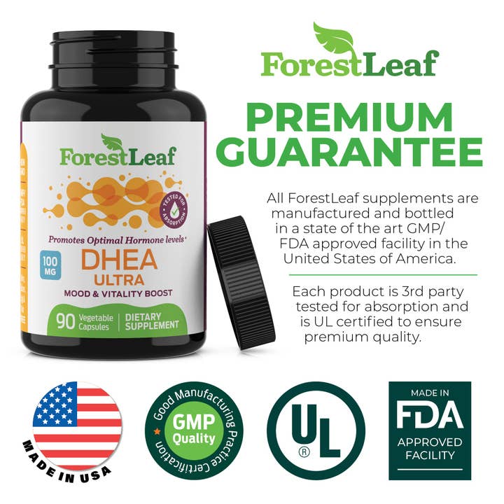 Forest Leaf - Wholesale Oral Supplement/Vitamin - DHEA 100mg4