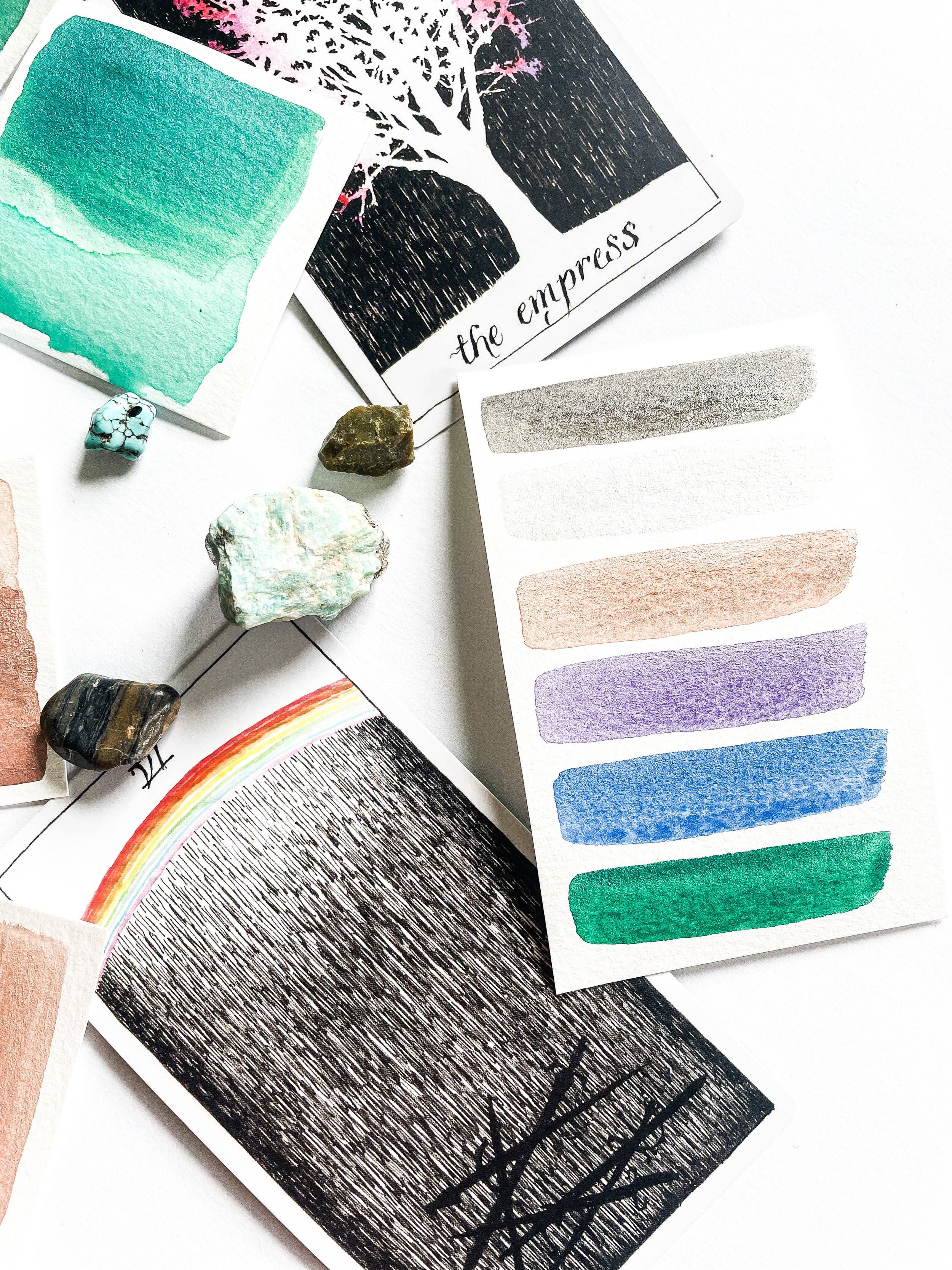 Redbud Pigment Co. LLC – wholesale Palett/blandningsbricka – The Oracle - Resepalett10