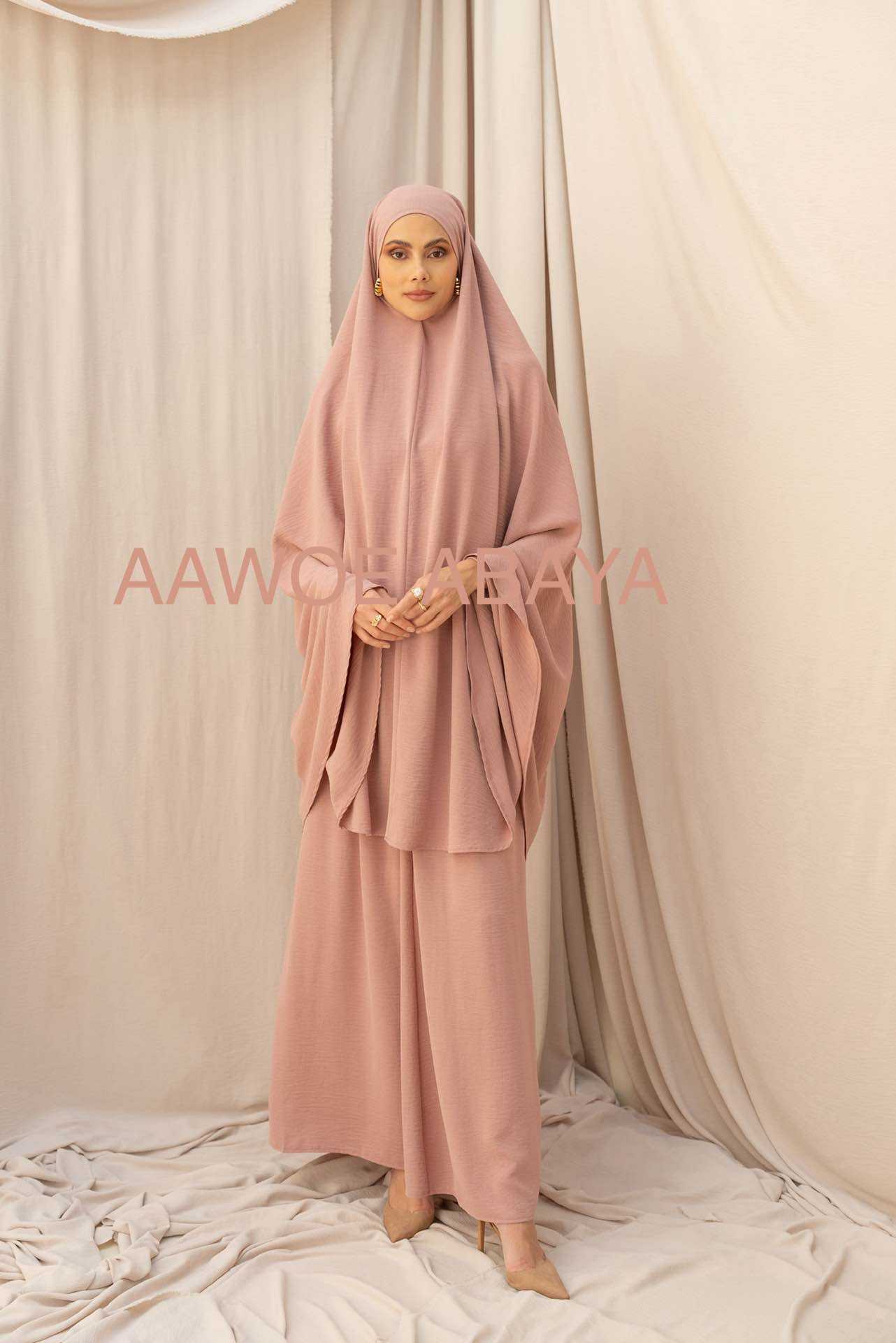 Aawoe Abaya - Wholesale Tops Set - Women's - Jilbab Janne Ready-to-Wear Elegant - 2801-SET11