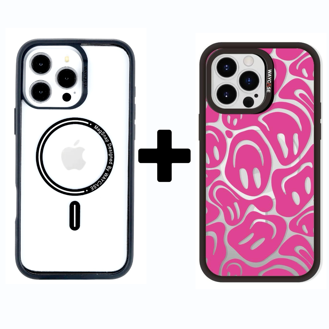 WayCase - Phone Protection – wholesale Phone case – Unisex – MagSnap™ Phone Case for IP 16 Pro Max [5 Patterns x 10 MOQs]1