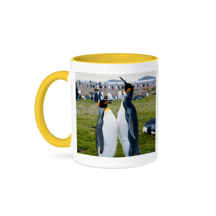 3dRose - Wholesale Coffee Mug - 3dRose, Salisbury Plain. King penguins., Mug