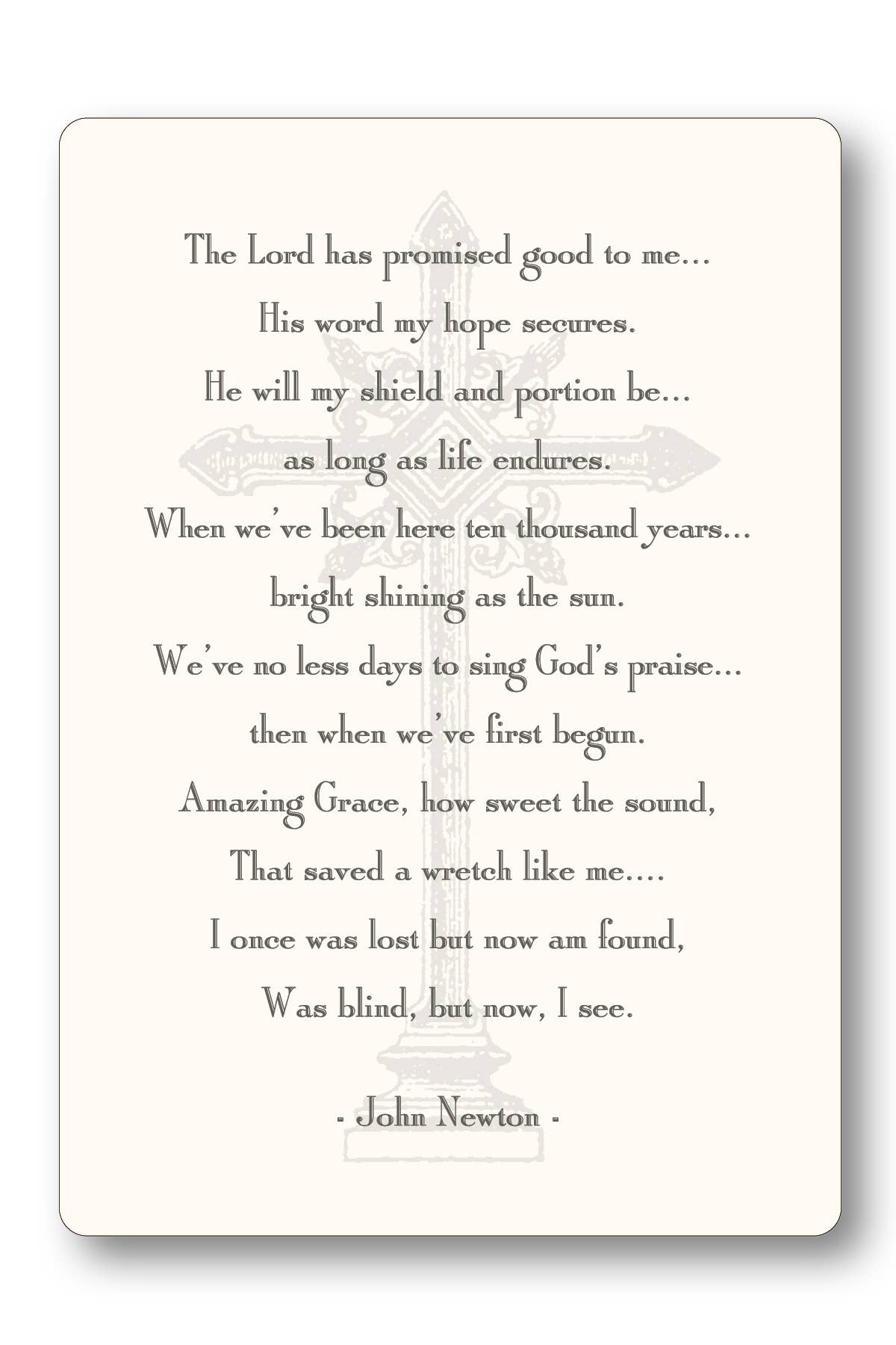 Maison de Papier - Wholesale Religious Card - VEC002030 Graduate Prayer card 2