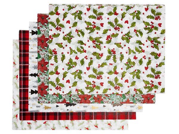 Nashville Wraps - Wholesale Tissue Paper - Christmas Print Bulk Tissue Paper30