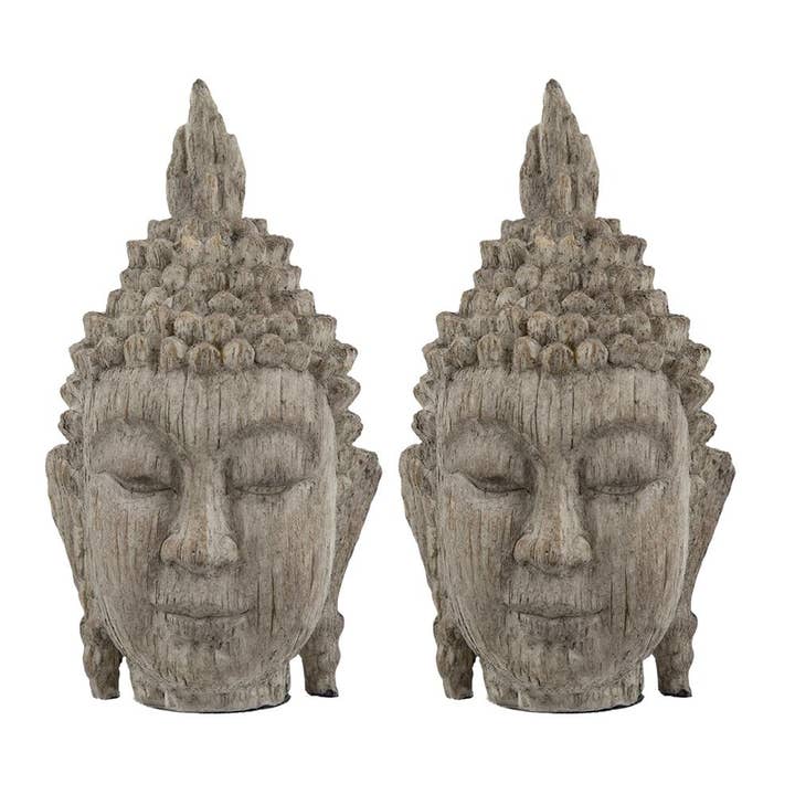 Meditating Buddha Head Sm for wholesale by A&B Home Group Inc.
