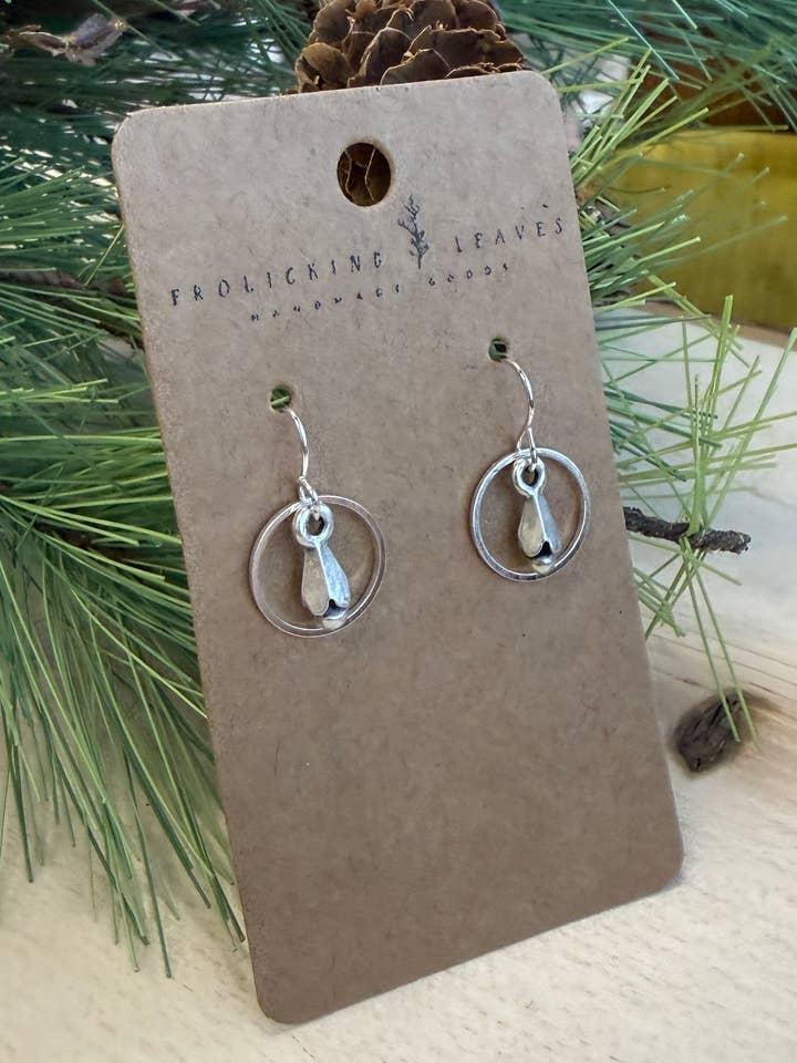Simple Bell Drop Earring for wholesale by Frolicking Leaves